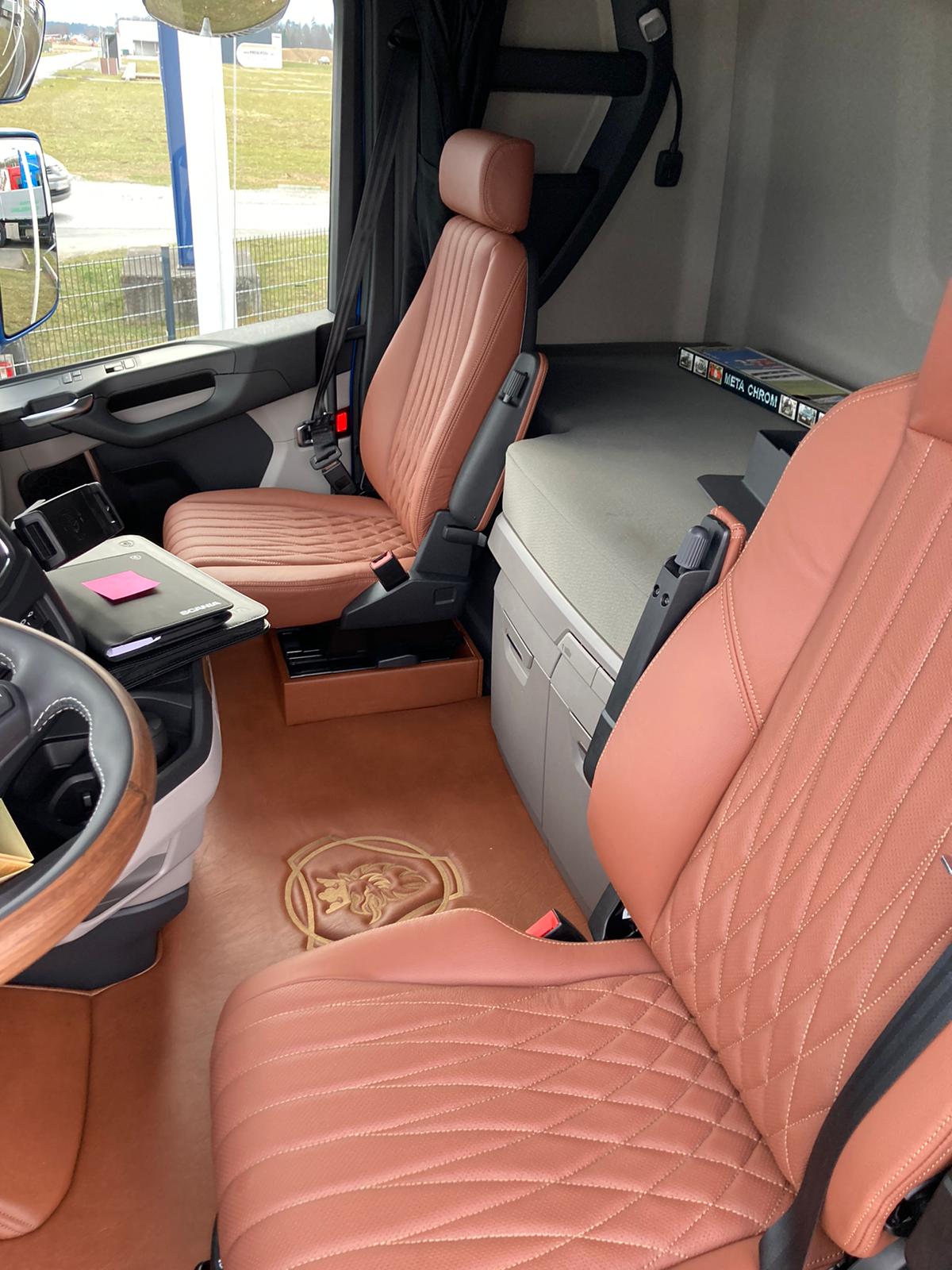 Floor Mat Matched With SCANIA NEW GEN S from 2016