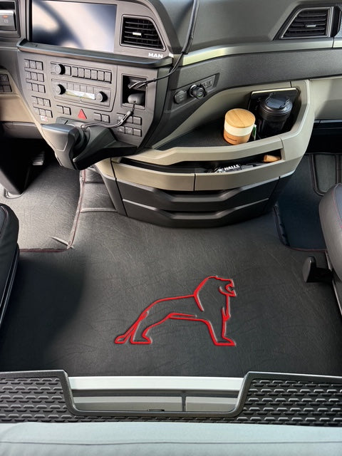 GREY Floor Mat Matched With MAN TGX 3 From 2020