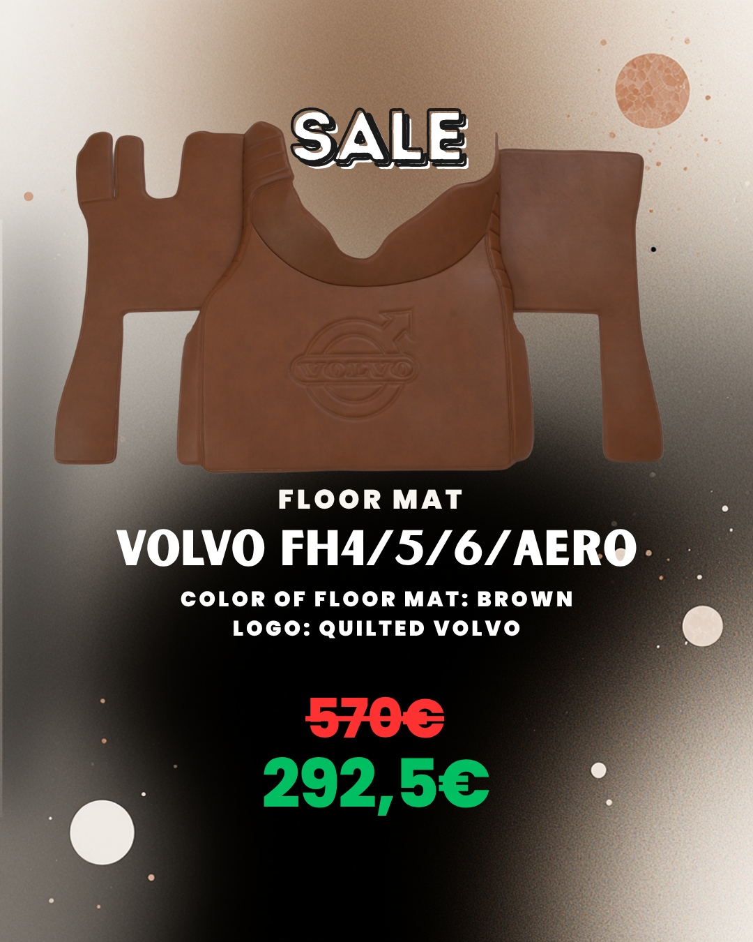 OUTLET Floor Mat for VOLVO FH4/5/6/Aero