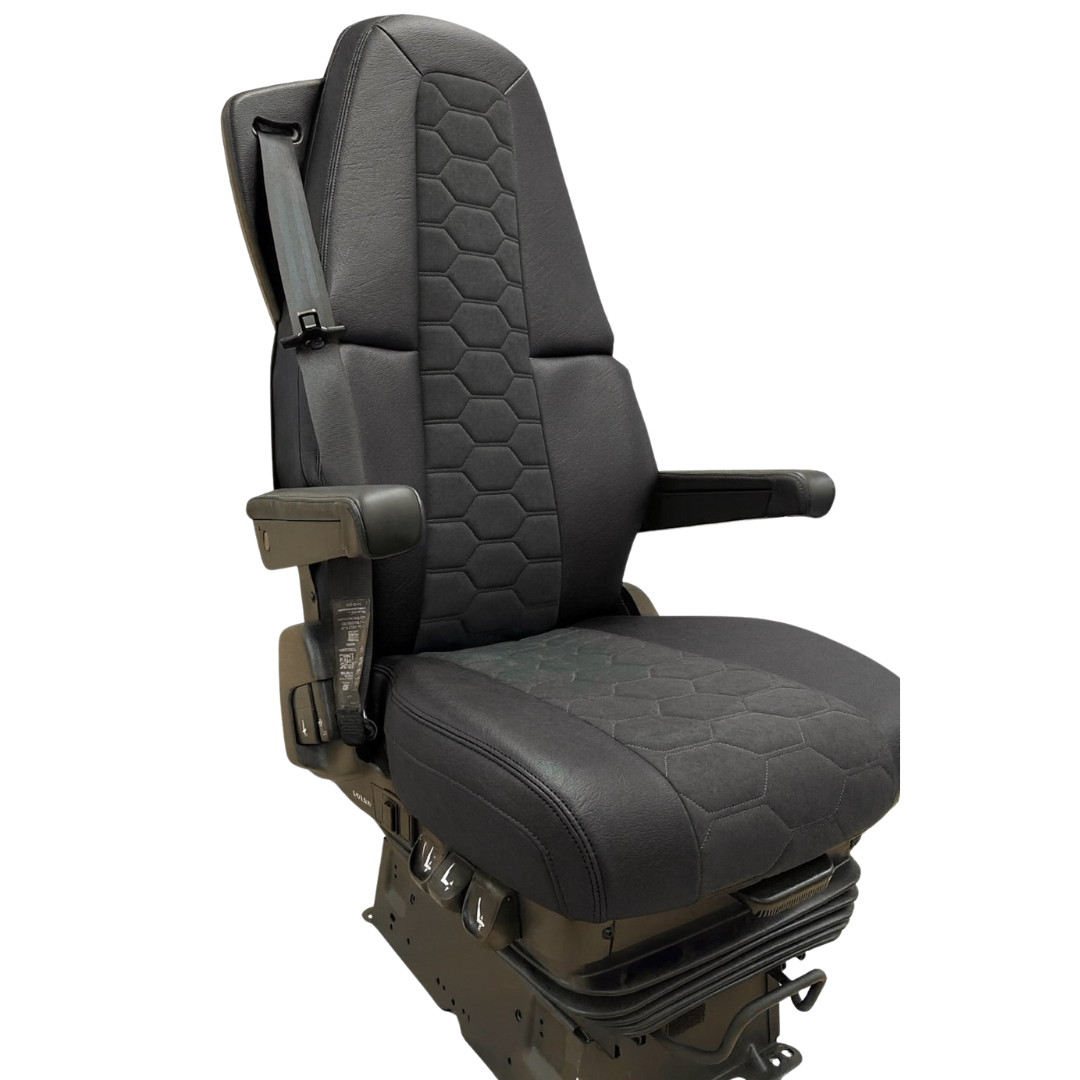 BLACK Seat Covers for VOLVO FH4/FH5/Aero (SET)