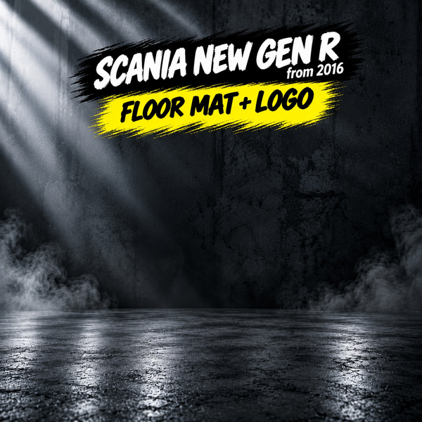 🔥 OCTOBER – SCANIA NEW GEN R COMPATIBLE MATS + LOGO 380€