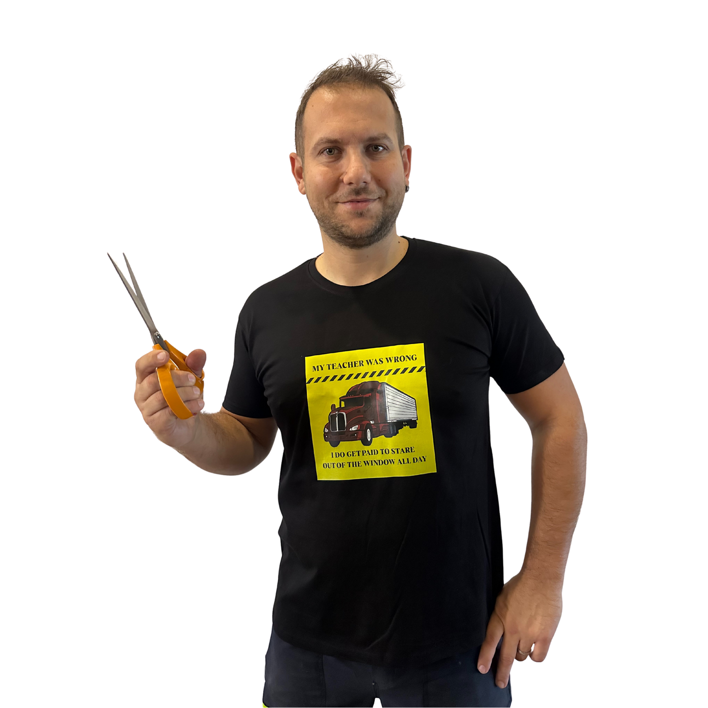 T-SHIRT Black: My Teacher Was Wrong