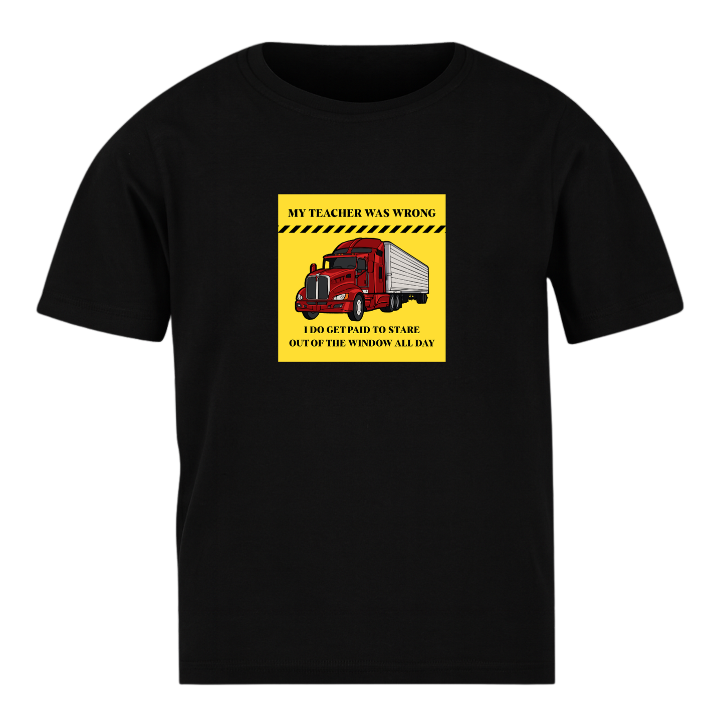 T-SHIRT Black: My Teacher Was Wrong