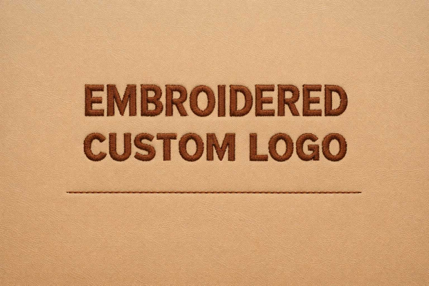UPLOAD YOUR OWN LOGO: EMBROIDERED