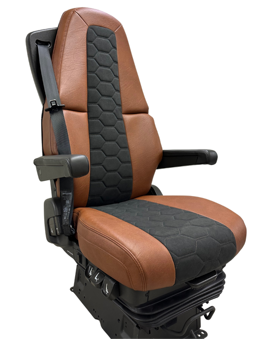 BROWN Seat Covers for VOLVO FH4/FH5/Aero (SET)