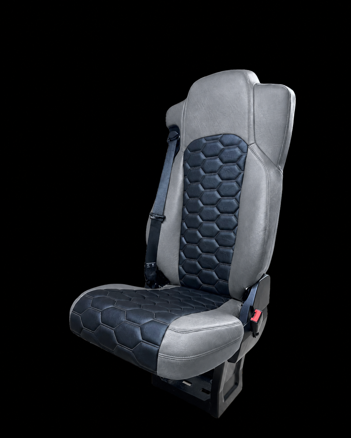 HOUSSES DE SIÈGE ANTHRACITE pour VOLVO FH4/FH5/Aero (ENSEMBLE)