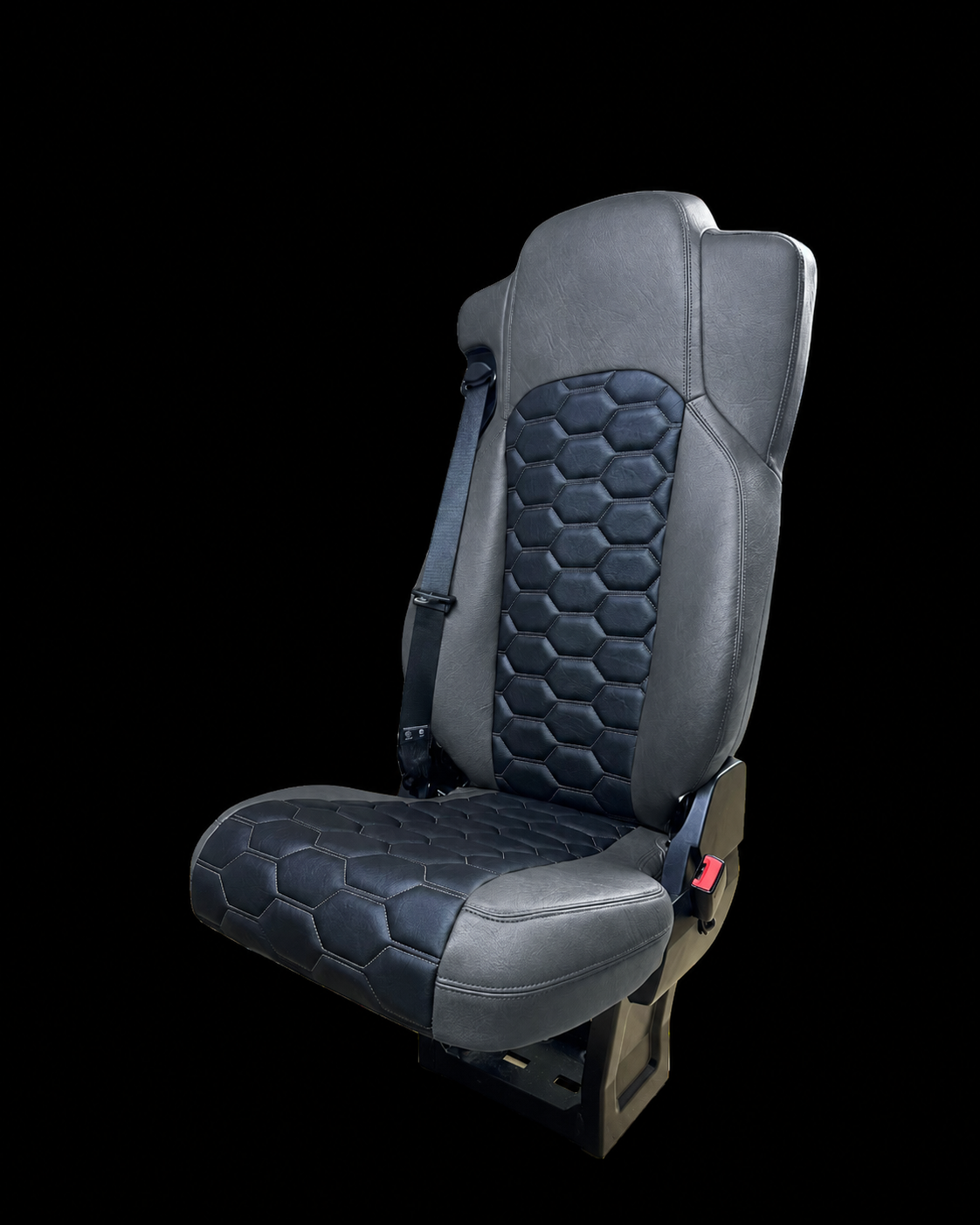 HOUSSES DE SIÈGE ANTHRACITE pour VOLVO FH4/FH5/Aero (ENSEMBLE)