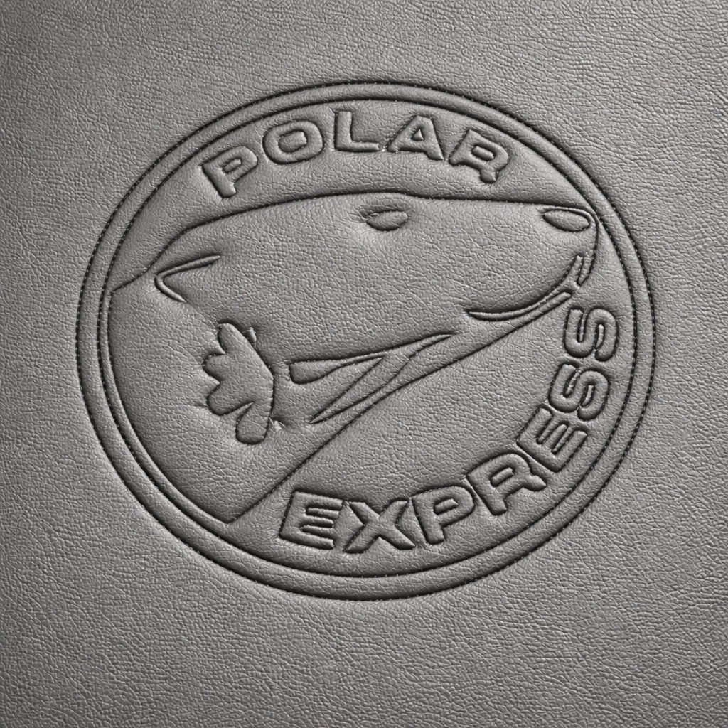 QUILTED LOGO: Polar Express