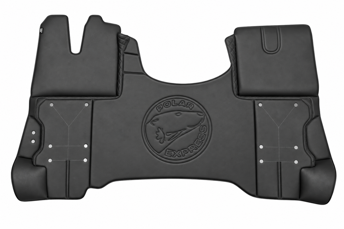 MAN TGX 3 COMPATIBLE MATS + QUILTED POLAR EXPRESS LOGO 410€