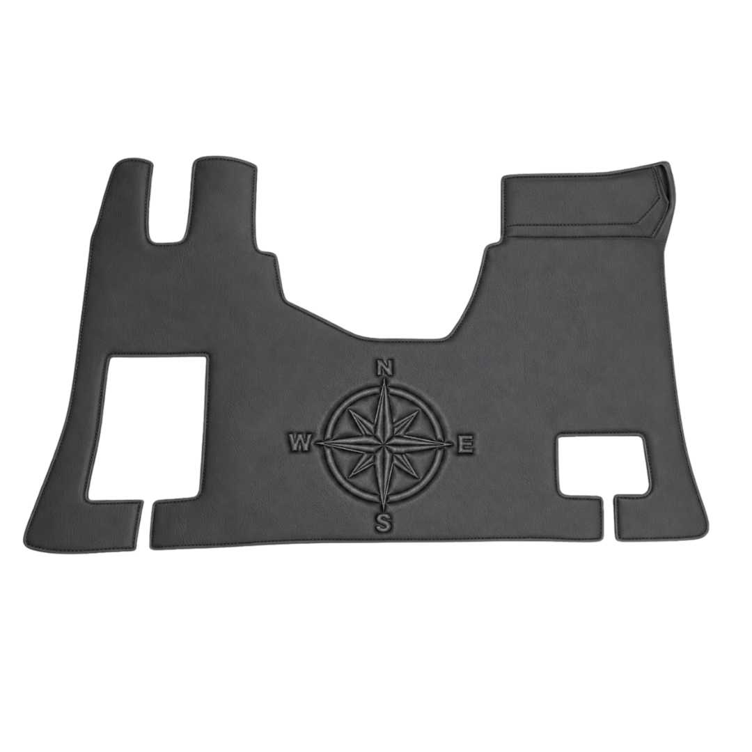 MERCEDES ACTROS MP4 /5/PROCABIN COMPATIBLE MATS + QUILTED COMPASS LOGO 380€