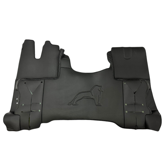 BLACK Floor Mat Matched With MAN TGX 3 EMBROIDERED