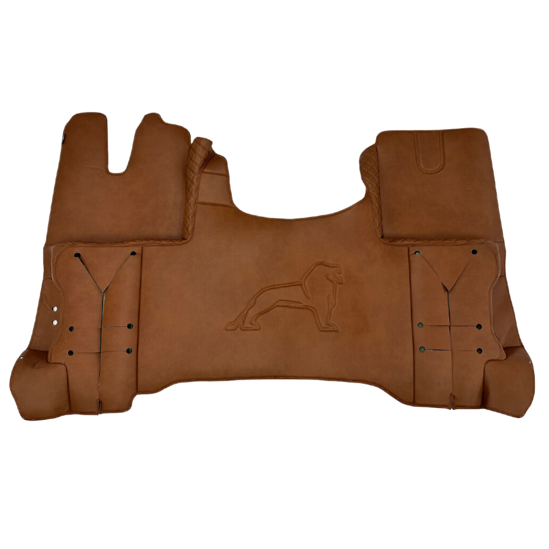 BROWN Floor Mat Matched With MAN TGX 3 EMBROIDERED