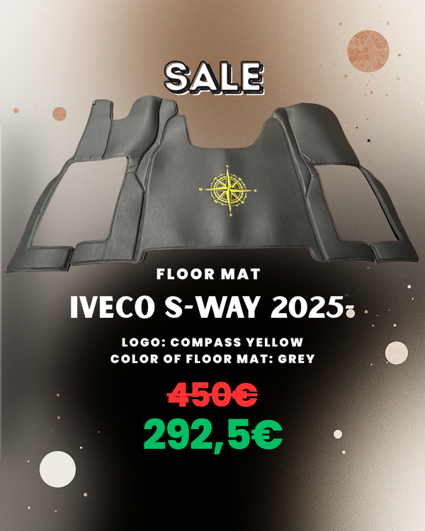 OUTLET Floor Mat for Iveco S-Way 2025 - With Logo