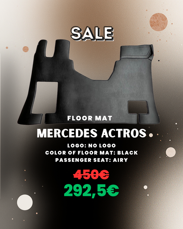 OUTLET Floor Mat for Mercedes Actros - No Logo