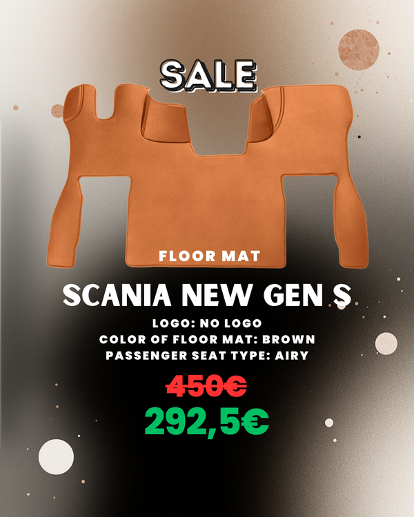 OUTLET Floor Mat for SCANIA NEW GENERATION S - Airy - No logo