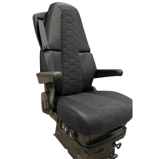 BLACK Seat Covers for VOLVO FH4/FH5/Aero (SET)