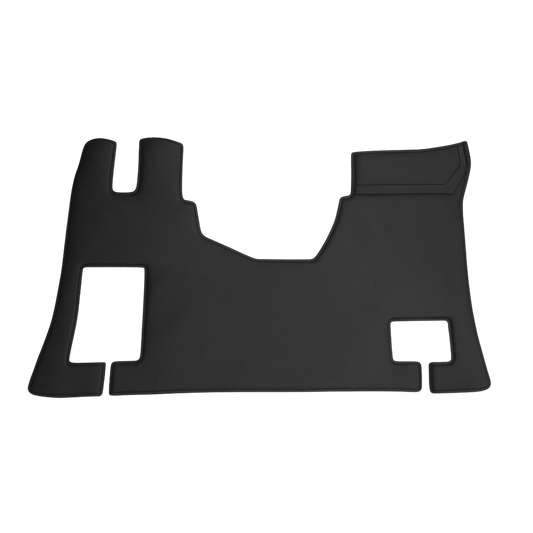 BLACK Floor Mat Matched With MERCEDES ACTROS MP4/MP5 from 2012