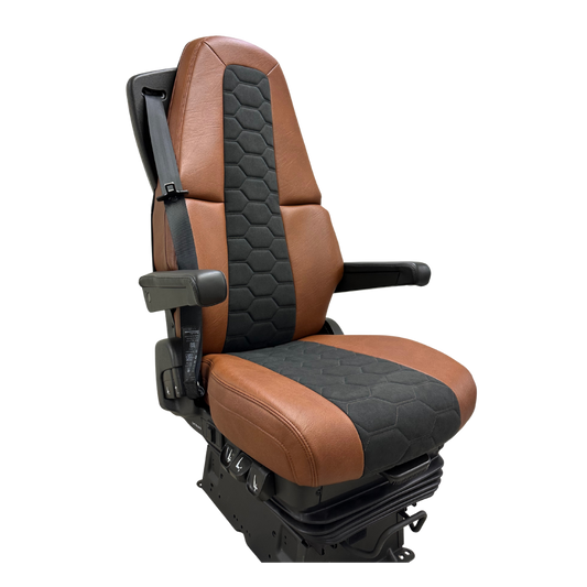 BROWN Seat Covers for VOLVO FH4/FH5/Aero (SET)